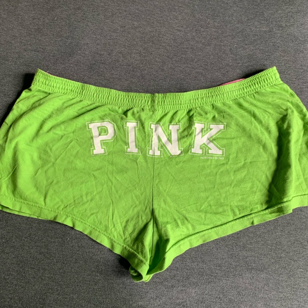VS pink shorts
